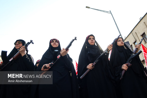 رزمایش جانفدایان ایران