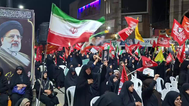 اجتماع پرشور مردمی در مازندران اجتماع پرشور مردمی در مازندران
